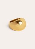 Max Bomb Stainless Steel Gold Ring