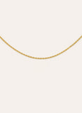 Celestia Stainless Steel Gold Necklace