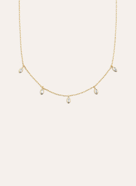 Misty Gold Necklace