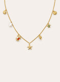 Collar Multicharms Seaside Baño Oro