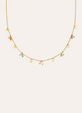 Collar Shamira Acero Baño Oro