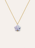 Collar Starfish Blue Acero Baño Oro