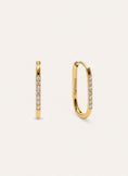 Bibi Stainless Steel Gold Hoops