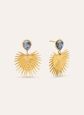 Pendientes Catalina Acero Baño Oro