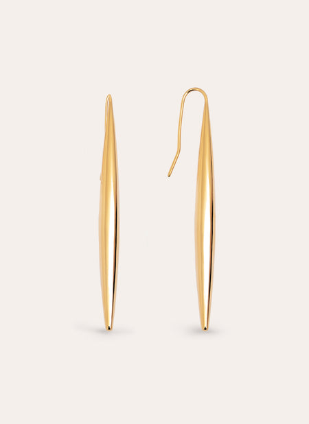 Irati Stainless Steel Gold Earrings