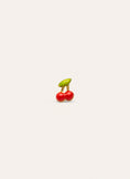 Small Cherry Gold Single Earring