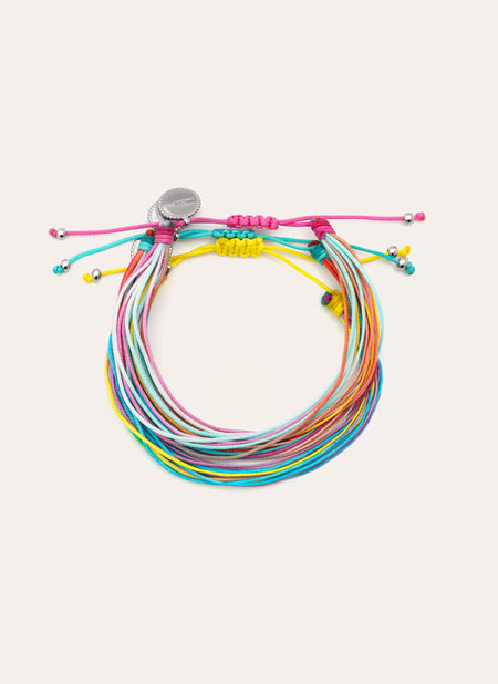 3-Pack Color Rainbow Stainless Steel Bracelets