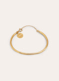 Line Chain Stainless Steel Gold Bracelet