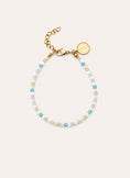 Pulsera Nacary Acero Baño Oro