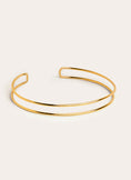 Double Ring Gold Choker