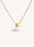 Single Letter Personalized Gold Necklace