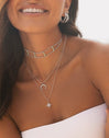 Moonset Silver Necklace