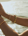 Pulsera Color Bomb Acero Baño Oro