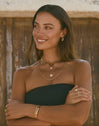 Collar Orla Rope Acero Baño Oro