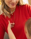 Ana Stainless Steel Gold Necklace