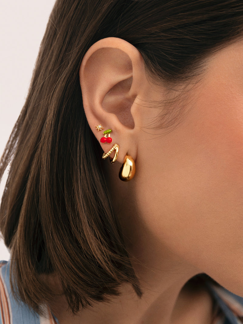 Rain Gold Earrings