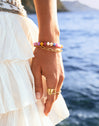 Bracelet Bali Chic Stones Acier Plaqué Or