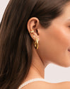 Losse oorbel Ear Cuff Hailey Goudverguld
