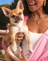 Charm Chihuahua Placcato Oro