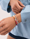 Pulsera Nacary Colors Acero Baño Oro - vista 4
