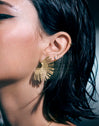 Cleo S Colors Gold Hoop Single Earring