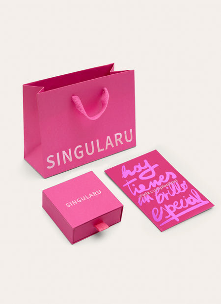Kit de embalagem para presente Rosa Feliz Aniversário
