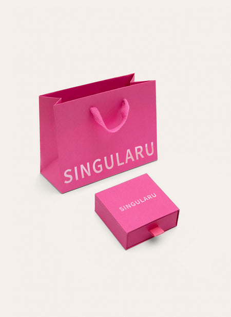 Kit de embalagem para presente Básico Rosa