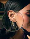 Ana L Gold Hoop Earrings