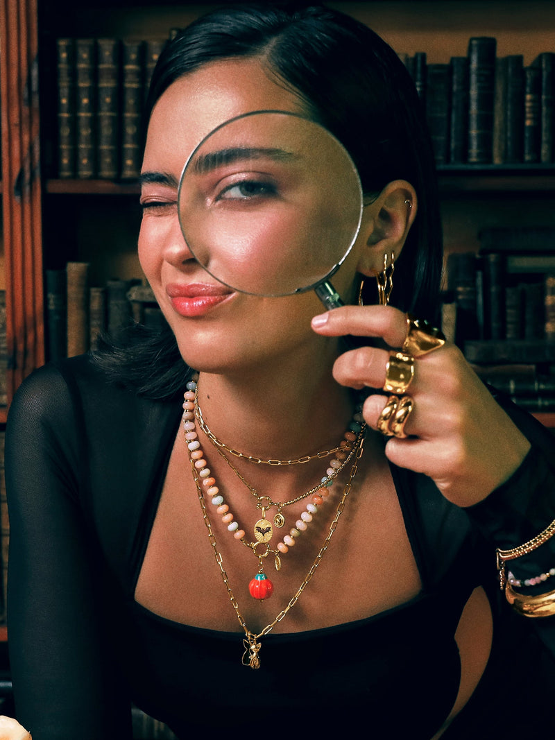 Mystic Bat Gold Charm