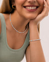 Geschenkset Armband und Halskette Nacary Colors
