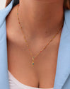 Geschenkset Halskette Dots L Colors und Charm Seepferdchen