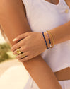 Amulet Blue Gold Bracelet 