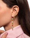 Carmen M Gold Hoop Earrings