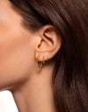 Pebbles Sun Gold Earrings