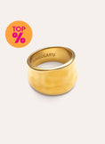 Anillo My Ocean Acero Baño Oro