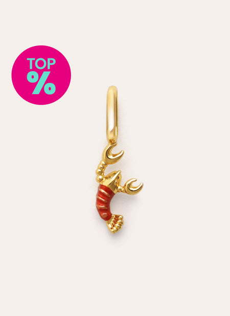 Charm Gambita Gold Plated