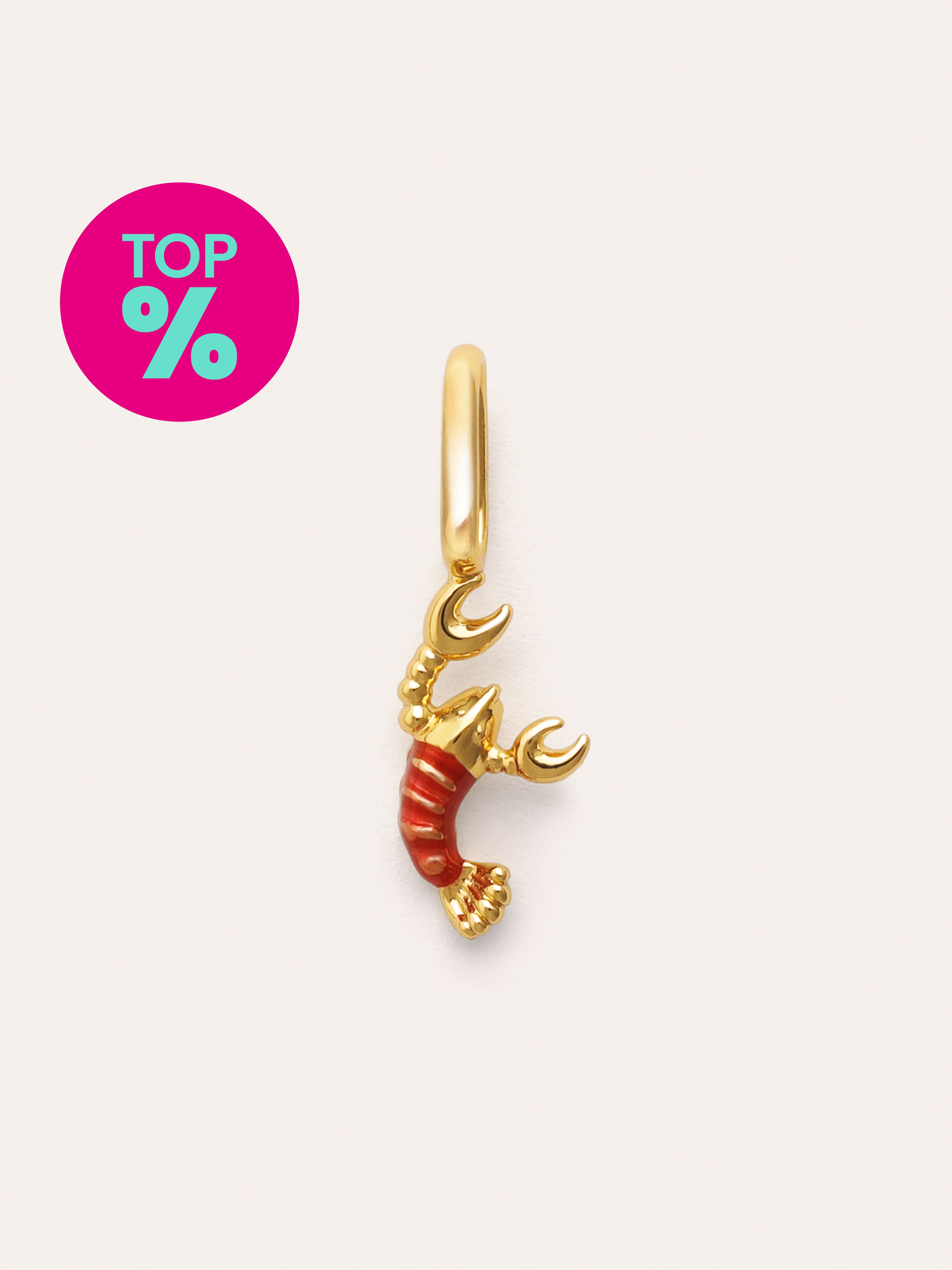 Charm Gambita Gold Plated