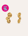 Aurea Stainless Steel Gold Earrings