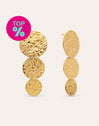 Soluna Earrings Steel Gold Plated