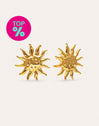 Sunna Gold-Plated Steel Earrings
