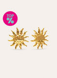 Boucles D'oreilles Sunna Acier Plaqué Or