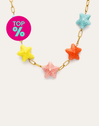 Ketting Starfish Chic Color Staal Baño Oro