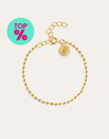 Pulseira Pebbles Banho de Ouro