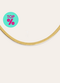 Lisse S Gold-Plated Stainless Steel Necklace