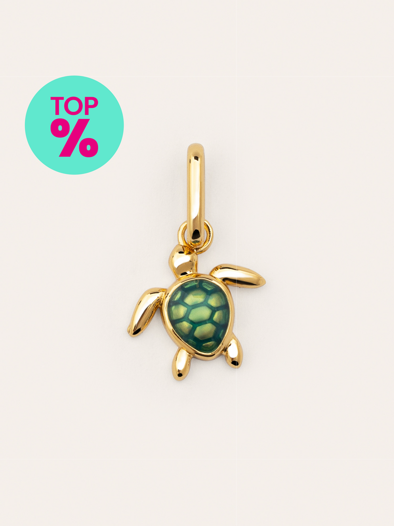 Turtle Gold Single Earring