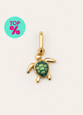 Turtle Gold Charm
