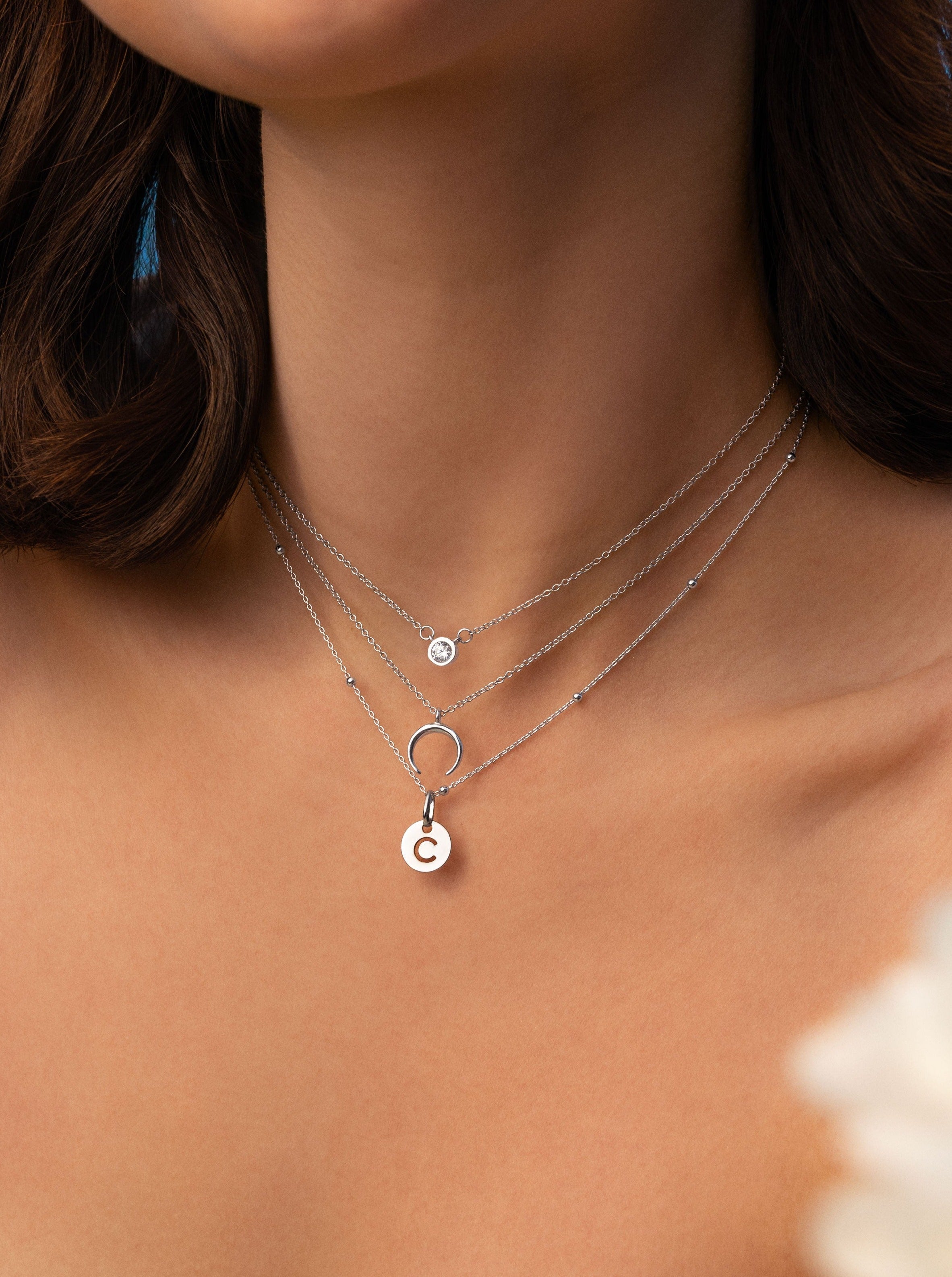 Gepersonaliseerde ketting Mini Medallion