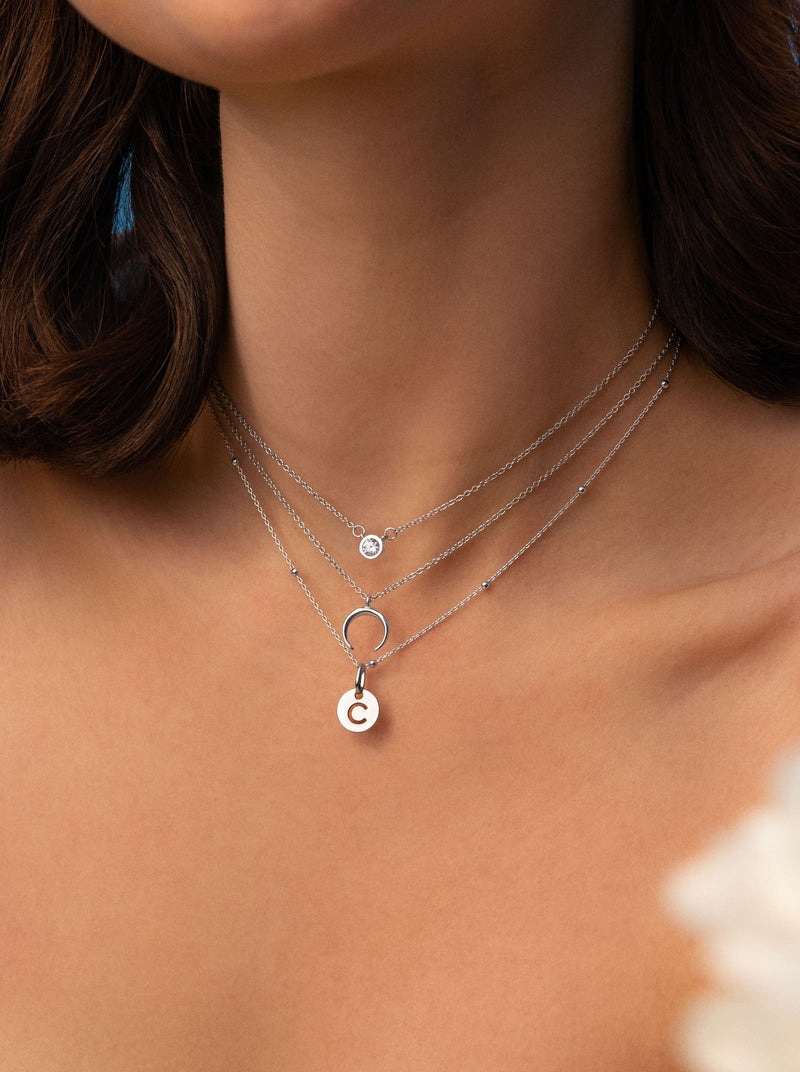 Gepersonaliseerde ketting Mini Medallion