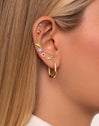 Ovni Gold Single Earring