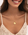 Personalized Dream Charm Gold Plated Steel